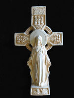 Mother Mary with cross